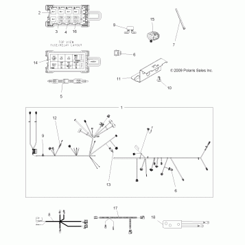 ELECTRICAL, HARNESS - A10ZX85AK/AL/AS/AT/AX (49ATVHARNESS10SPXP850)