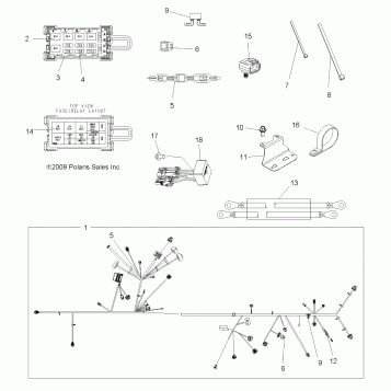 ELECTRICAL, HARNESS - A10TN55AL/AX (49ATVHARNESS10SPXPX2550)