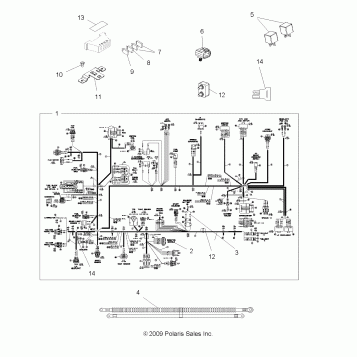 ELECTRICAL, HARNESSES - A11CF76AA (49ATVHARNESS116X6)