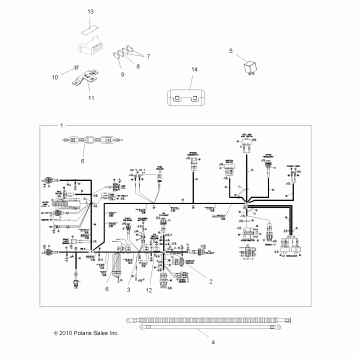ELECTRICAL, HARNESSES - A11DH50AX/AZ (49ATVHARNESS11SP500TRG)