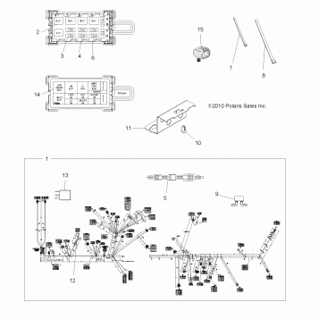 ELECTRICAL, HARNESS - A11DX85AF/AG/AZ (49ATVHARNESS11SPTRGEPS850)