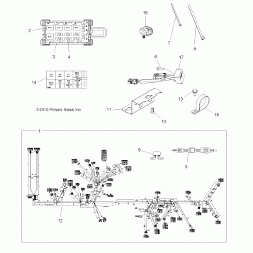 ELECTRICAL, HARNESS - A11TN55AA/AZ (49ATVHARNESS11SPX2550)