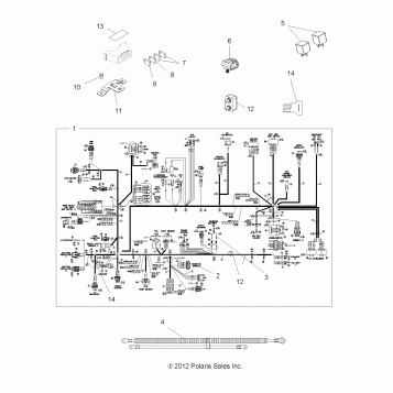 ELECTRICAL, HARNESSES - A14CF76AA (49ATVHARNESS136X6)