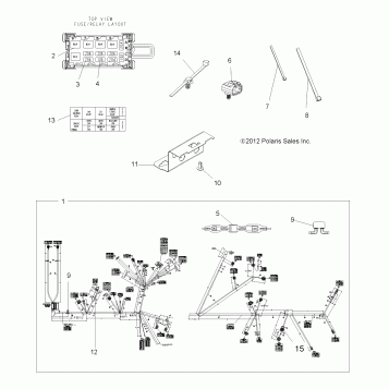 ELECTRICAL, HARNESS - A13ZN85AA/AQ/AZ (49ATVHARNESS13SPXP850)