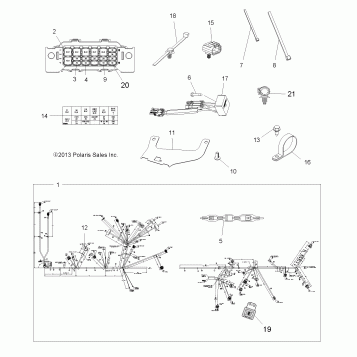 ELECTRICAL, HARNESS - A14TN5EAA/EAD (49ATVHARNESS14SPX2550)