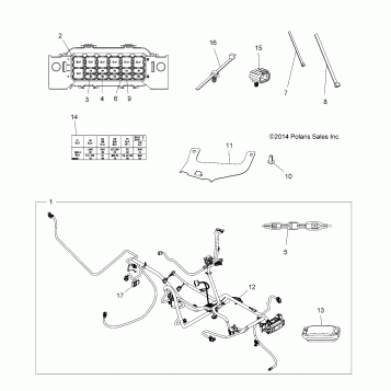 ELECTRICAL, HARNESS - A15SYE85AS/AV (49ATVHARNESS15850TRG)