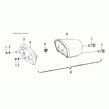 ELECTRICAL, TAILLIGHT - A21YAF11B5 (49ATVHEADLIGHT07SPRT90)
