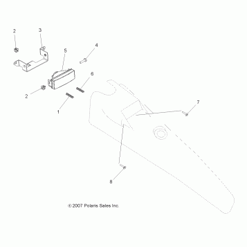 ELECTRICAL, HEADLIGHT - A08BA32AA (49ATVHEADLIGHT08TB)