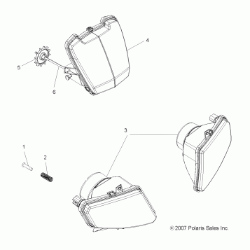 ELECTRICAL, HEADLIGHTS - A08DN50EA (49ATVHEADLIGHT08X2500QUAD)