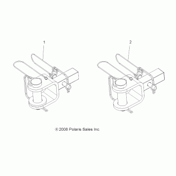 BODY HITCHES - A11MN50ET (49ATVSPEEDHITCH09SP500TR)