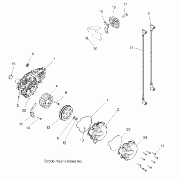 ELECTRICAL, IGNITION SYSTEM (Built 6/03/12 and Before) - A12MH76FF (49ATVIGNITION096X6)