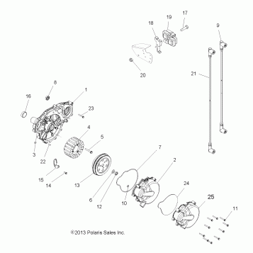 ELECTRICAL, IGNITION SYSTEM - A13MH76AD/AX/AZ (49ATVIGNITION13SP6X6)