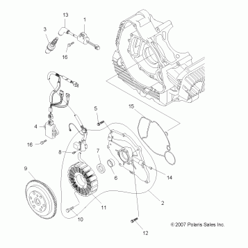 ELECTRICAL, IGNITION SYSTEM - A08LH27AW/AX/AZ (49ATVMAGNETO08SP300)