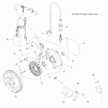 ELECTRICAL, IGNITION SYSTEM - A09LH46AQ/AX/AZ (49ATVMAGNETO08SP400)
