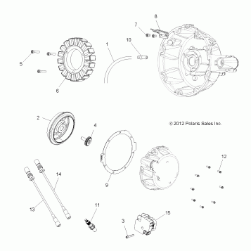 ELECTRICAL, IGNITION SYSTEM - A14ZN8EAB/C/I/M/P/S (49ATVMAGNETO13SPXP850)