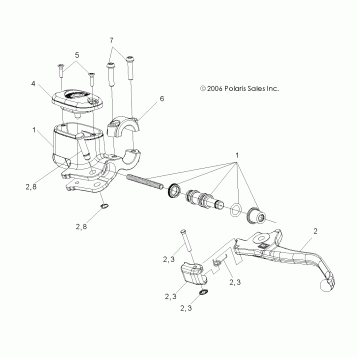 BRAKE, HAND - A07MH76AL/AQ/AX/AY/AZ/A2/MN76AF/AT/AY (49ATVMCLHSP450)