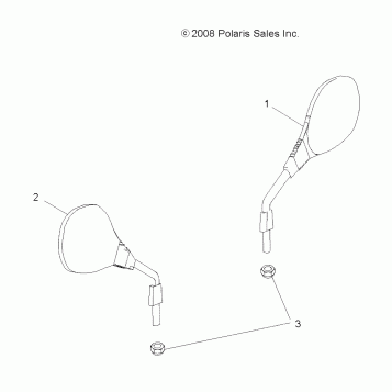 BODY, MIRRORS - A12MH50FF/FX/FY (49ATVMIRRORS09SP500TR)
