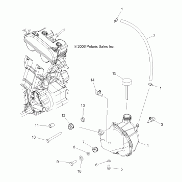 OIL TANK - A07GP50AA/AB (49ATVOILOUTLAW)