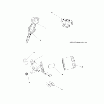 ENGINE, OIL FILTER and DIPSTICK - A19SJE57BH (49ATVOILFILTER14SP570)