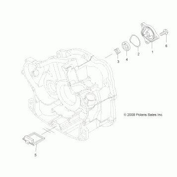 ENGINE, OIL PUMP - A10DX55AL/AF (49ATVOILPUMP09SPXP550)