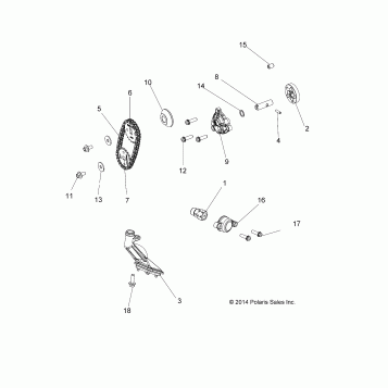 ENGINE, OIL PUMP - A16SWE57A1/A7 (49ATVOILPUMP15570AA)