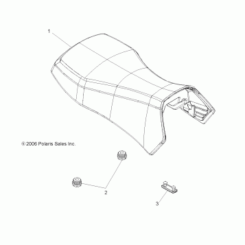 SEAT - A07LB27AA/AC/LH27AA/AB/AC/AD/AL (49ATVSEAT07HAWK)
