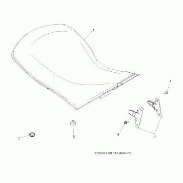 BODY, SEAT - A09ZN85/8X ALL OPTIONS (49ATVSEAT09SPXP550)