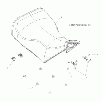 BODY, SEAT, OPERATOR - A11DX85AF/AG/AZ (49ATVSEAT10SPTRGEPS)