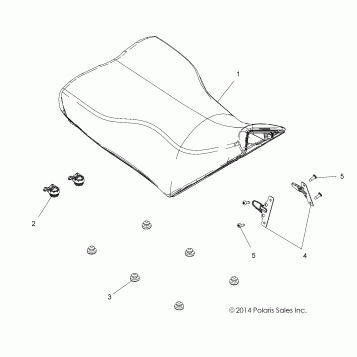 BODY, SEAT, OPERATOR - A16SYE95AK/AP