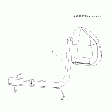 BODY, BACKREST - A11MN50ET (49ATVSEATBACK11SP500TR)