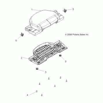 SEAT, PASSENGER, BOTTOM - A07TH50EA (49ATVSEATBOTTOMX2500EFI)