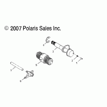 DRIVE TRAIN, DRUM SHIFT - A10PB20EB (49ATVSHIFT09PHXQD)