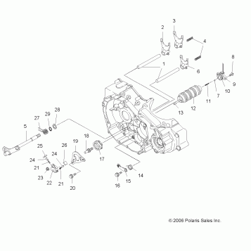 SHIFTING - A07GP50AA/AB (49ATVSHIFTOUTLAW)