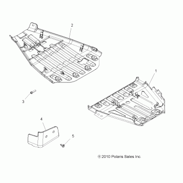 BODY, SKID PLATES - A11DX85AF/AG/AZ (49ATVSKIDPLATE11SPTRG550)