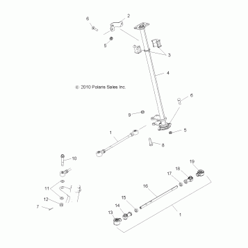 STEERING, STEERING POST - A16SEA45A1/A5