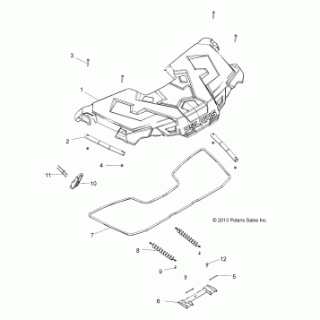 BODY, STORAGE, FRONT - A14MH5EAA/EAC/EAJ (49ATVSTORAGE14SP570)