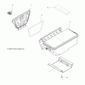 BODY, STORAGE, REAR - A14ZN8EAB/C/I/M/P/S (49ATVSTORAGERR09SPXP550)