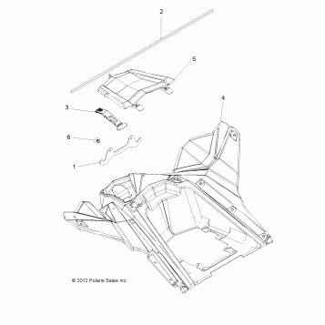 BODY, STORAGE, REAR - A19SVA85BG (49ATVSTORAGERR13850SCRAM)
