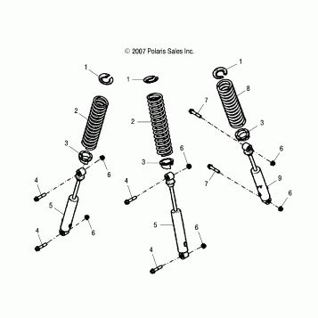 SUSPENSION, SHOCKS - A14PB20AF (49ATVSUSP08PHX)
