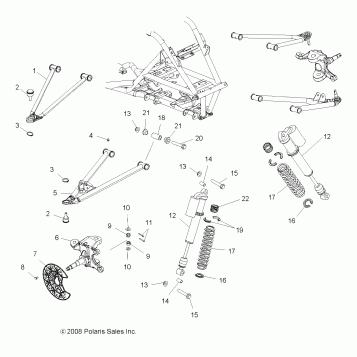 SUSPENSION, FRONT - A10GJ52AA (49ATVSUSPFRT09OUT450)