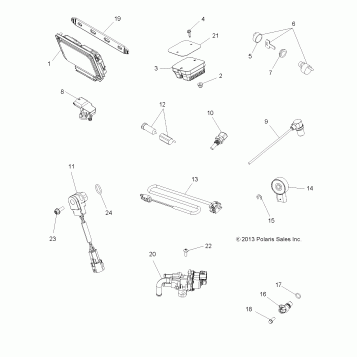 ELECTRICAL, SWITCHES, SENSORS, ECU and CONTROL MODULES - A16SYE95AK/AP
