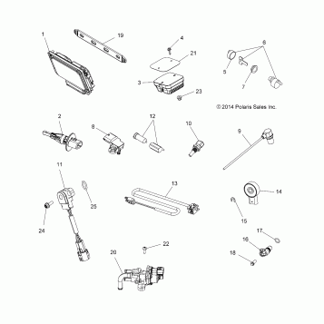 ELECTRICAL, SWITCHES, SENSORS, ECU and CONTROL MODULES - A16SXM95AL