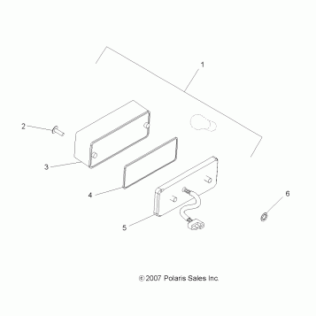 ELECTRICAL, TAILLIGHT - A08BA32AA (49ATVTAILLAMPS08SCRAM)