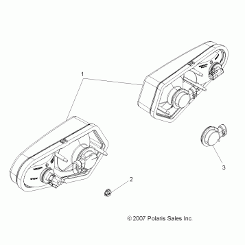 ELECTRICAL, TAILLIGHTS - A09DN50AB/AZ (49ATVTAILLAMPS08SPTRG500)