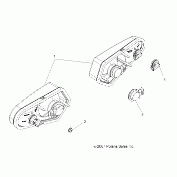 ELECTRICAL, TAILLIGHTS - A08DN50EA (49ATVTAILLAMPS08SPTRG500QD)