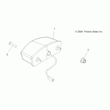 ELECTRICAL, TAILLIGHTS - A09LH46AQ/AX/AZ (49ATVTAILLAMPS09SP300)