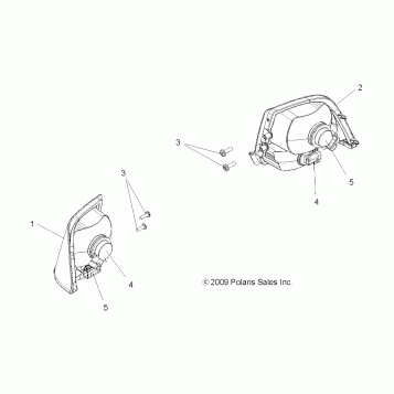 ELECTRICAL, TAILLIGHTS - A18SUE57N5 (49ATVTAILLAMPS09SPX2500QD)