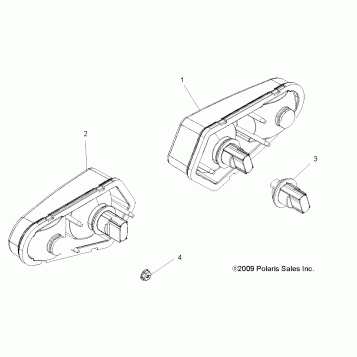 ELECTRICAL, TAILLIGHTS - A10ZN55AL/AQ/AX (49ATVTAILLAMPS10SPXP550)