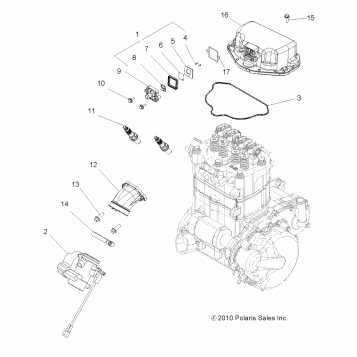 ENGINE, THROTTLE BODY MOUNTING - A11MH76AX/AZ (49ATVTHROTTLEBODY116X6)