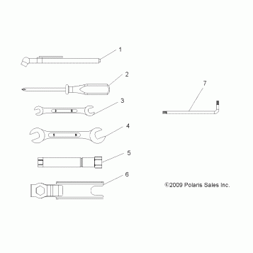 TOOLS, TOOL KIT - A10LH46AX/AZ (49ATVTOOL10SP400)